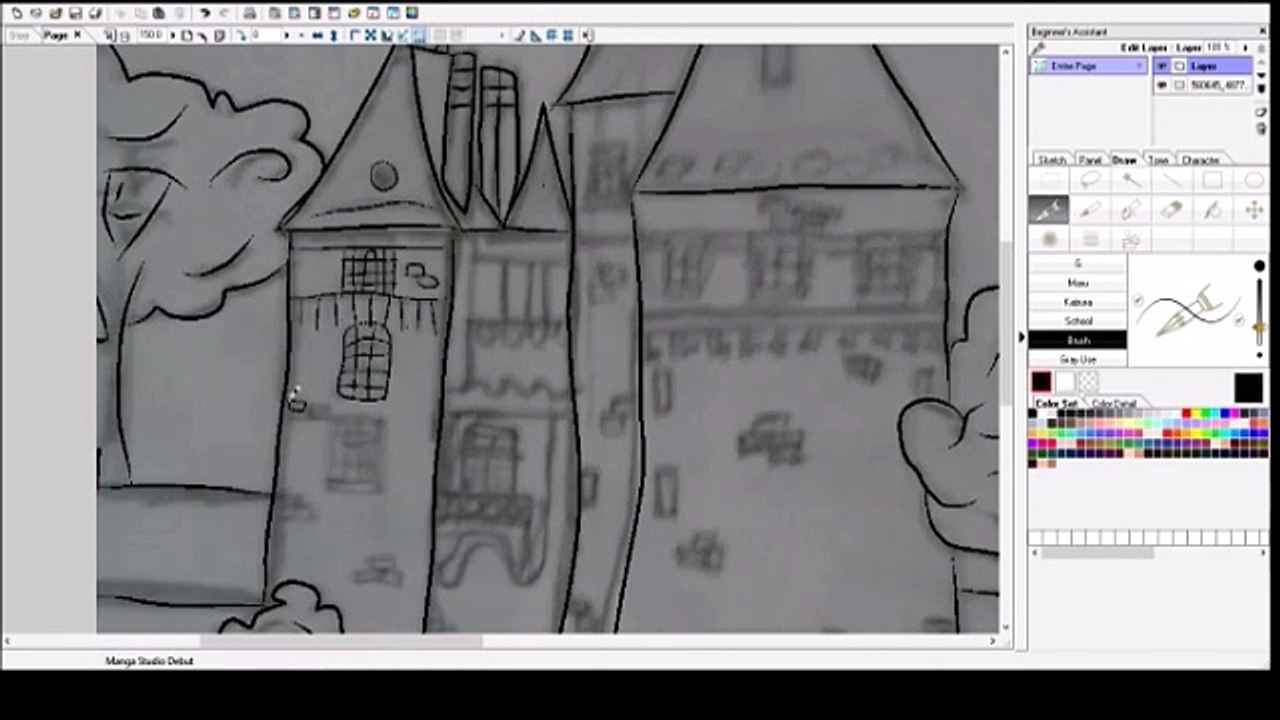 Dessin sur tablette graphique 6