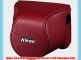 Nikon CB-N2200S Body Case Set for 1 J3/S1 Cameras Red