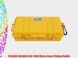 PELICAN 1050025240 1050 Micro Case (Yellow/Solid)