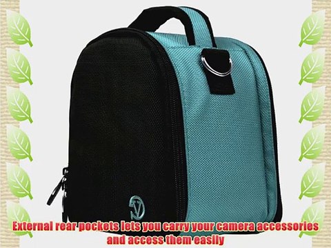 Durable Laurel Handbag Camera Bag with Top Handle and Adjustable Shoulder Strap for Nikon Coolpix