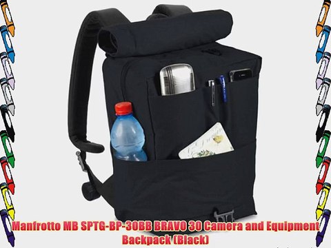 Manfrotto MB SPTG-BP-30BB BRAVO 30 Camera and Equipment Backpack (Black)