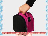 Travel Wireless Hard Nylon Camera Carrying Case For Canon PowerShot Series Point And Shoot