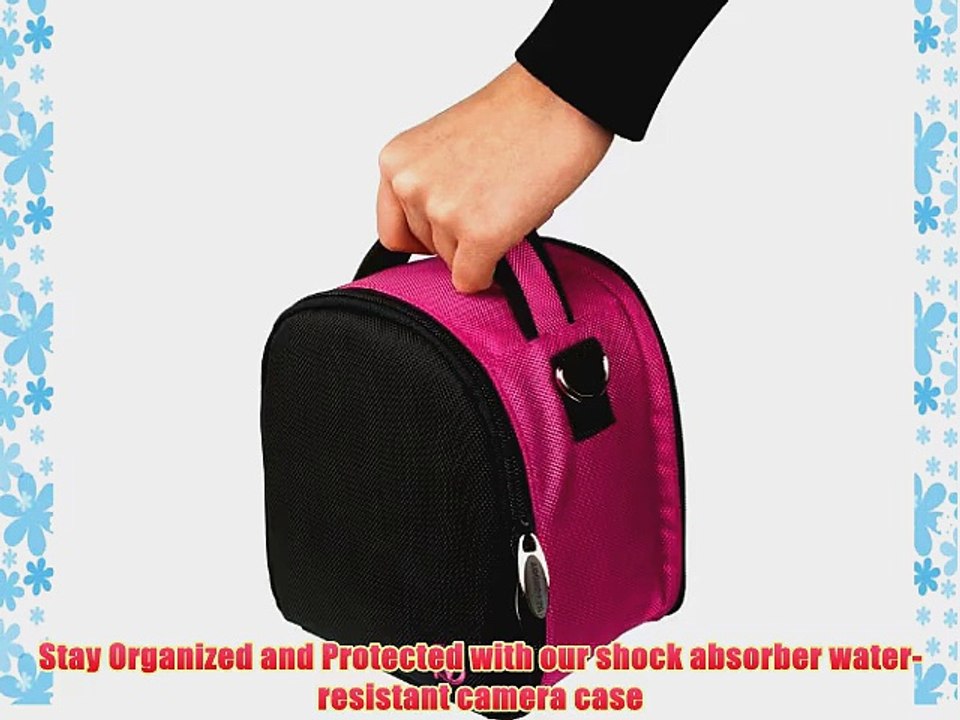 Travel Wireless Hard Nylon Camera Carrying Case For Canon PowerShot Series Point And Shoot