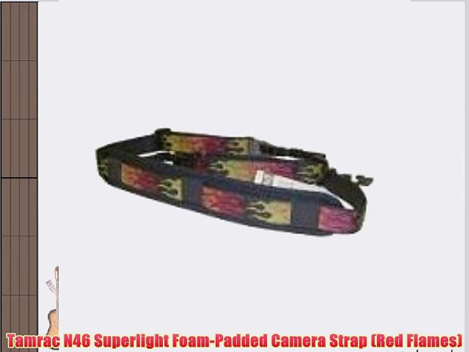 Tamrac N46 Superlight Foam-Padded Camera Strap (Red Flames)