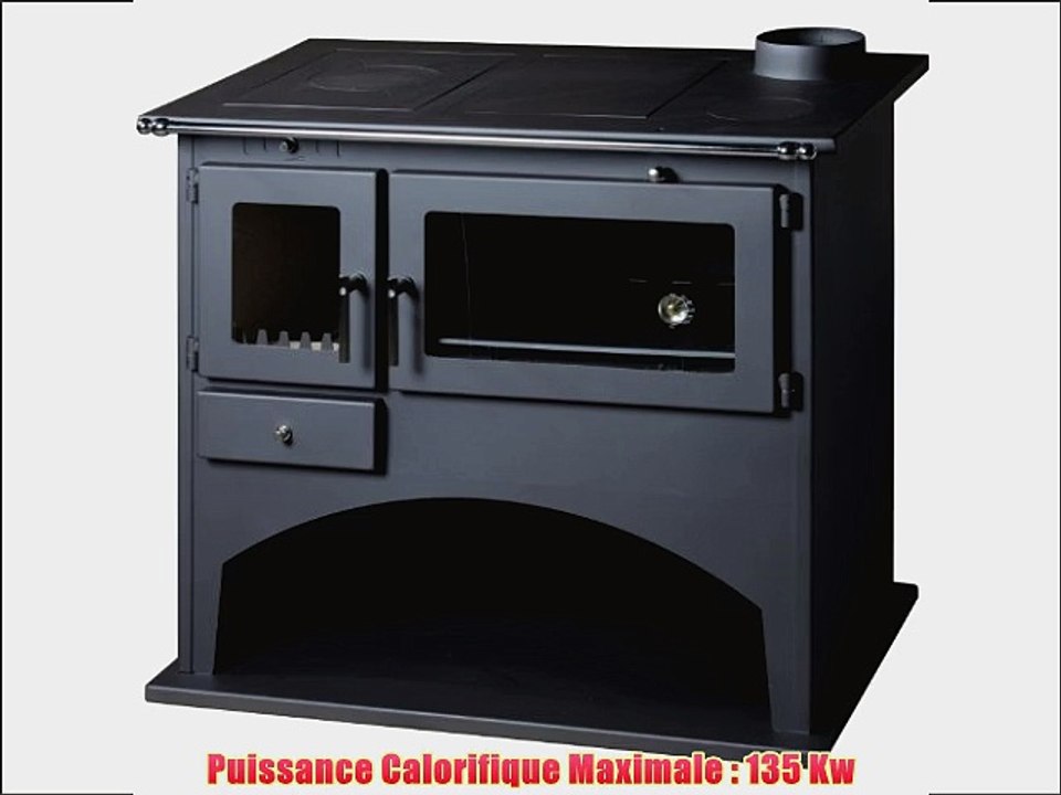 Po?le ? Bois / Cuisini?re VIKI 105kW
