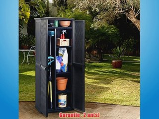 Chalet-Jardin 12ARMOIREHAUTE AN Armoire Haute de Rangement pour le Jardin  430 L