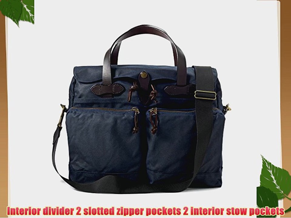 Filson 72 Hour Tin Briefcase Navy