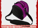 Laurel Compact DSLR Camera Bag Carrying Case for Samsung WB2200F / WB1100F / WB5500 Digital