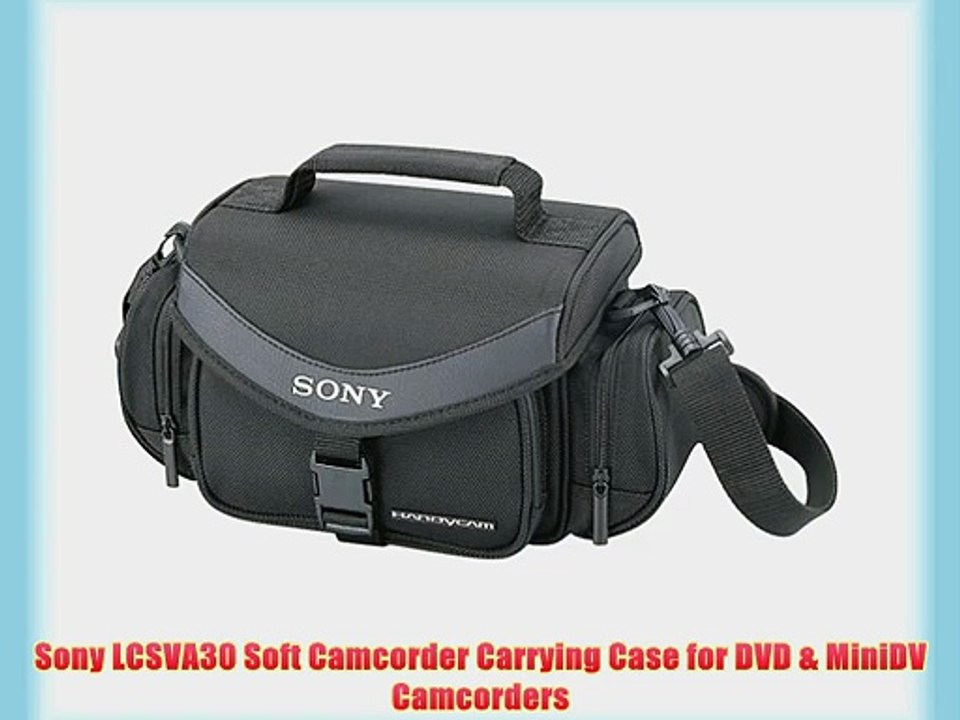 Sony LCSVA30 Soft Camcorder Carrying Case for DVD