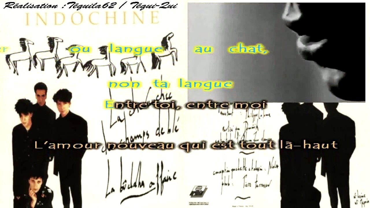 Indochine - La chevauchée des champs de blé (Karaoké) Tequi-Qui