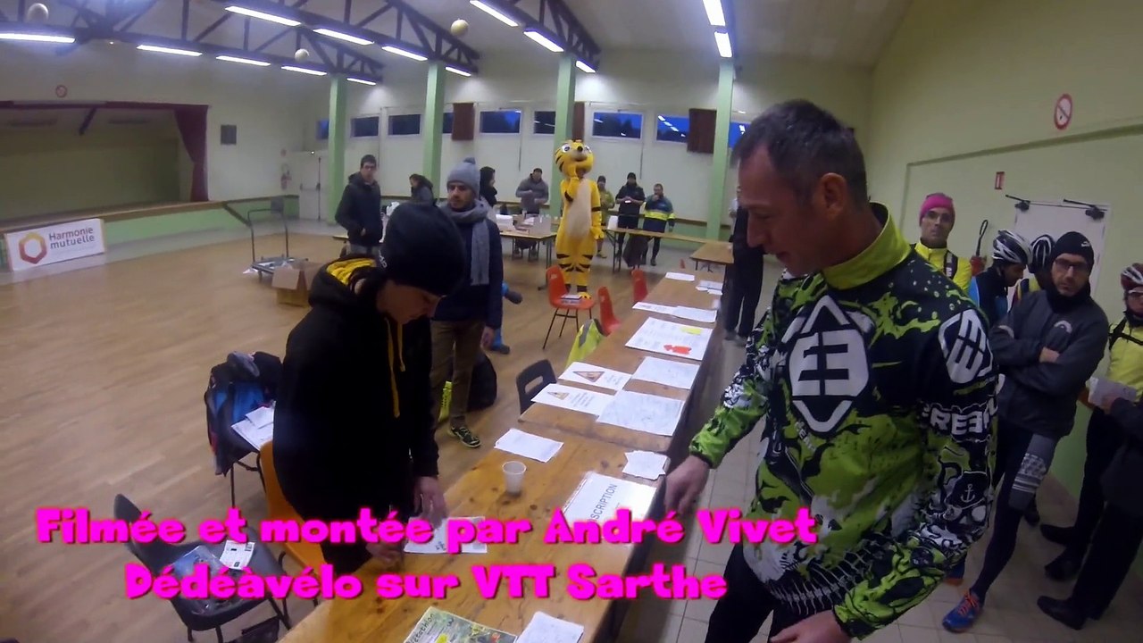 Rando VTT 2015 de Mézeray (72), 1er février