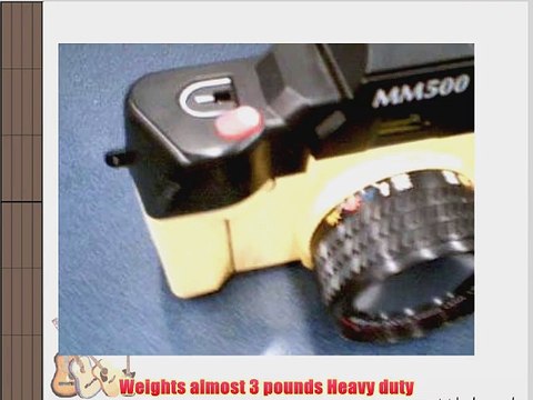 Suntone MM500 Deluxe-I 35mm Film Camera w/Optical Color Lens Auto Fix Focus 50mm Lens 1:6 (Yellow/Black