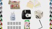 Fujifilm Instant Instax Mini 8 Polaroid Camera Bundle Set Fuji Mini 8 PU Leather Case / 10