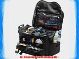 Nikon 5874 Digital SLR Camera System Case Gadget Bag with Nikon Cleaning Accessory Kit for
