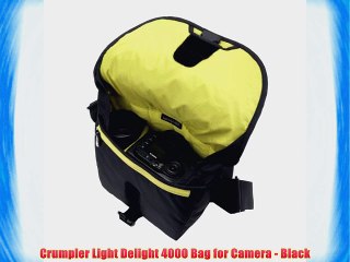 Crumpler Light Delight 4000 Bag for Camera - Black