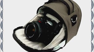 Vangoddy Laurel Silver Entry Level Canon DSLR and SLR Camera Bag