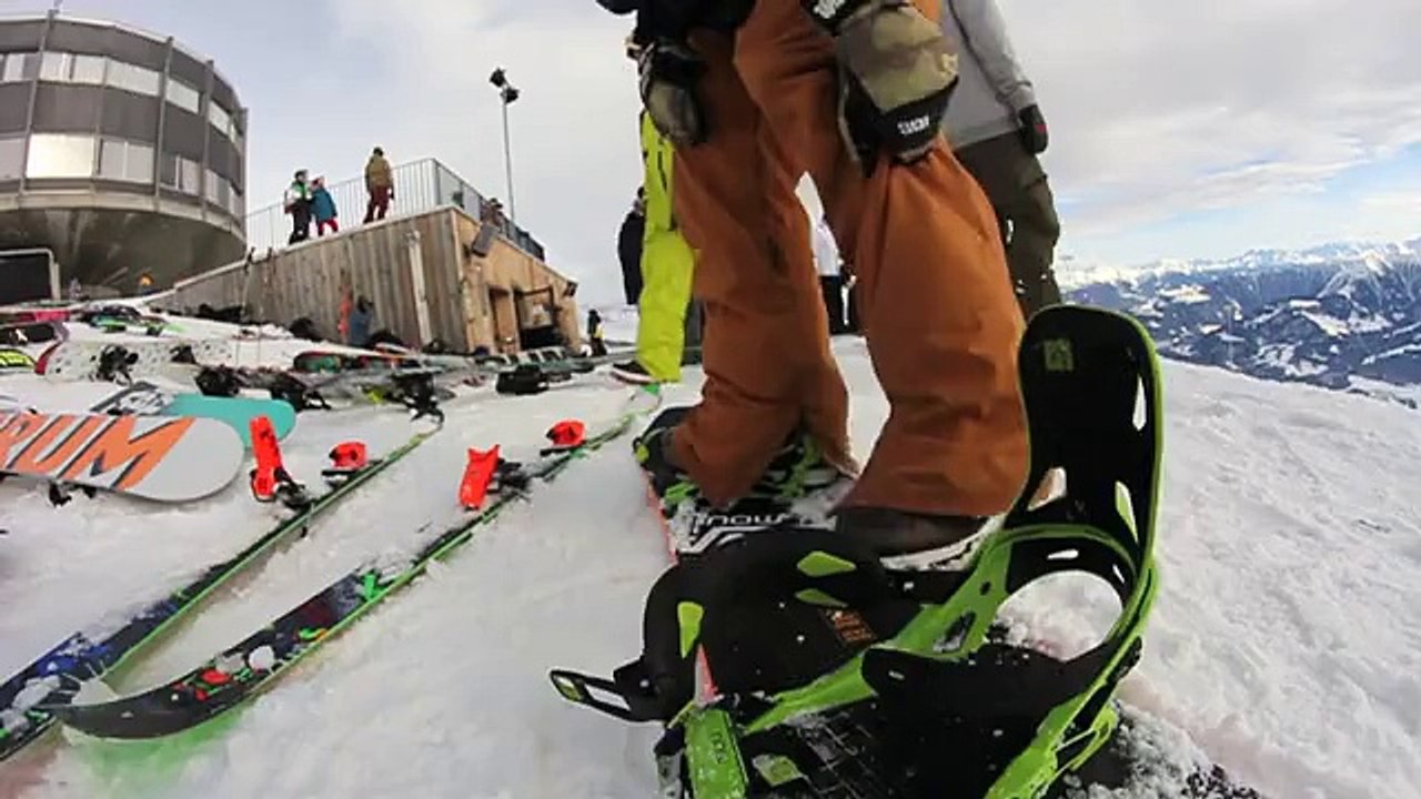 Boris Mouton and Lucas Baume in LAAX