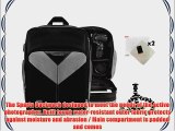 DSLR Travel Camera Bag For Nikon D3 D300 D300s D3000 D3100 D3200 D3300 D3S D3X DSLR Camera