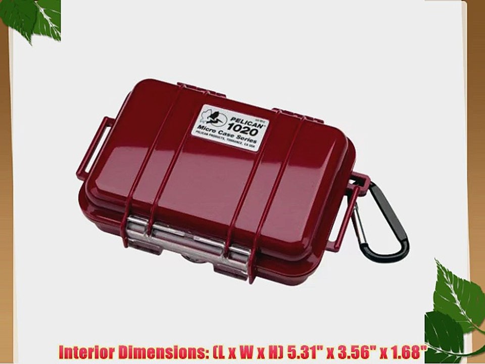 1020 - Case 5.31X3.56X1.68In Blk/Red