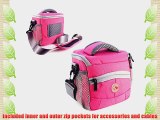 Tuff-Luv Small Shoulder Bag camera case cover for Digital Camera / Compact SLR - Pink