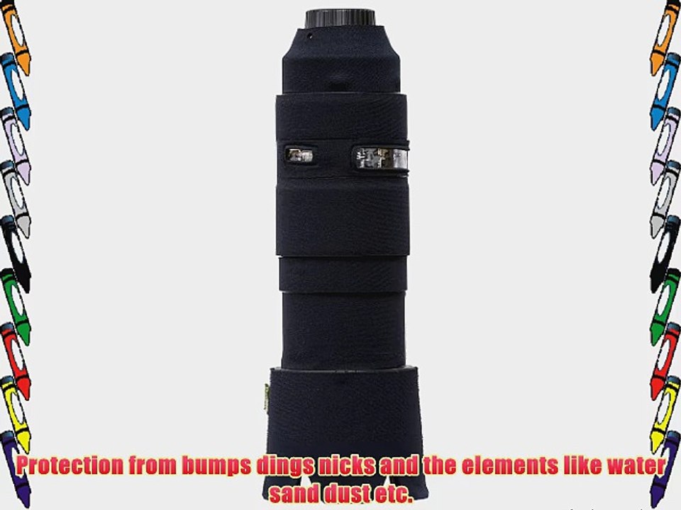 LensCoat lcn80400sbk Lens Cover for Nikon 80-400 VR AF-S (Black)