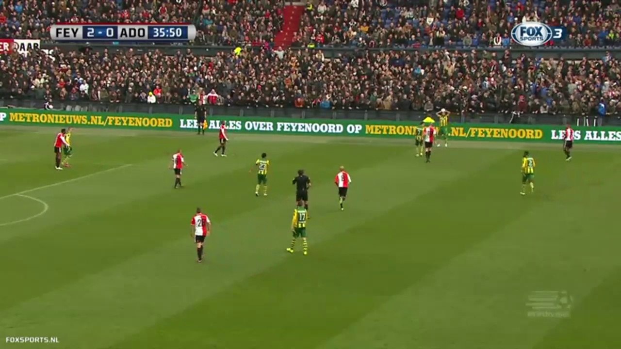 01-02-2015 Feyenoord - ADO Den Haag; Volledige wedstrijd