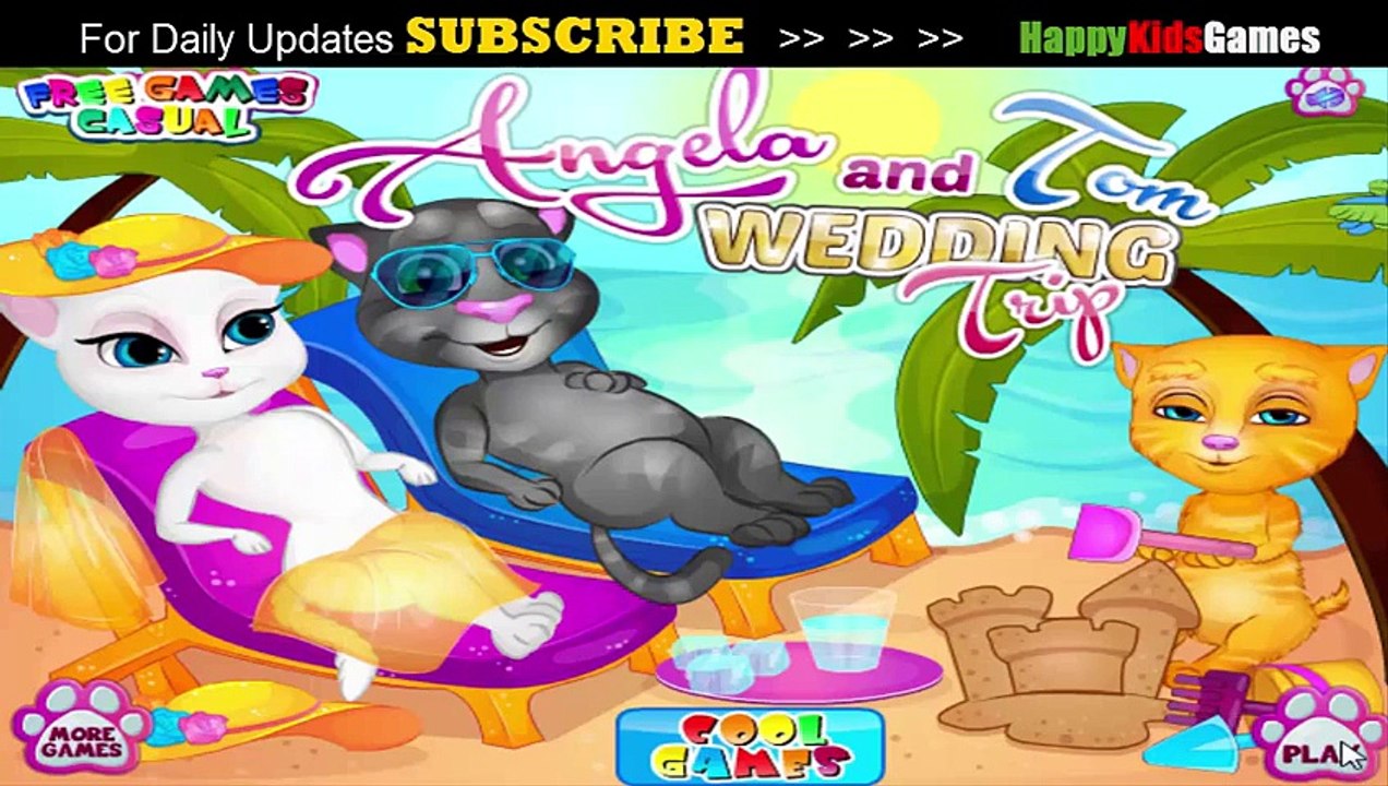 ANGELA AND TOM WEDDING TRIP GAME - FREE KIDS GAMES ONLINE