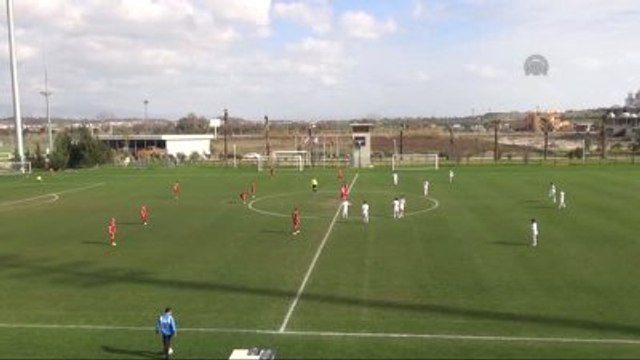 15 Yaş Milli Futbol Takımı - Türkiye: 4 - Çek Cumhuriyeti: 2