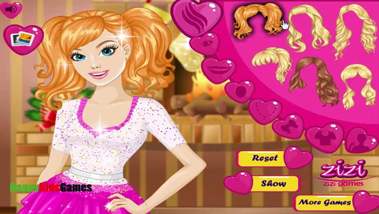 Barbie Games - BARBIE BEAUTIFUL CHRISTMAS DAY GAME  - Play Barbie Games Online -