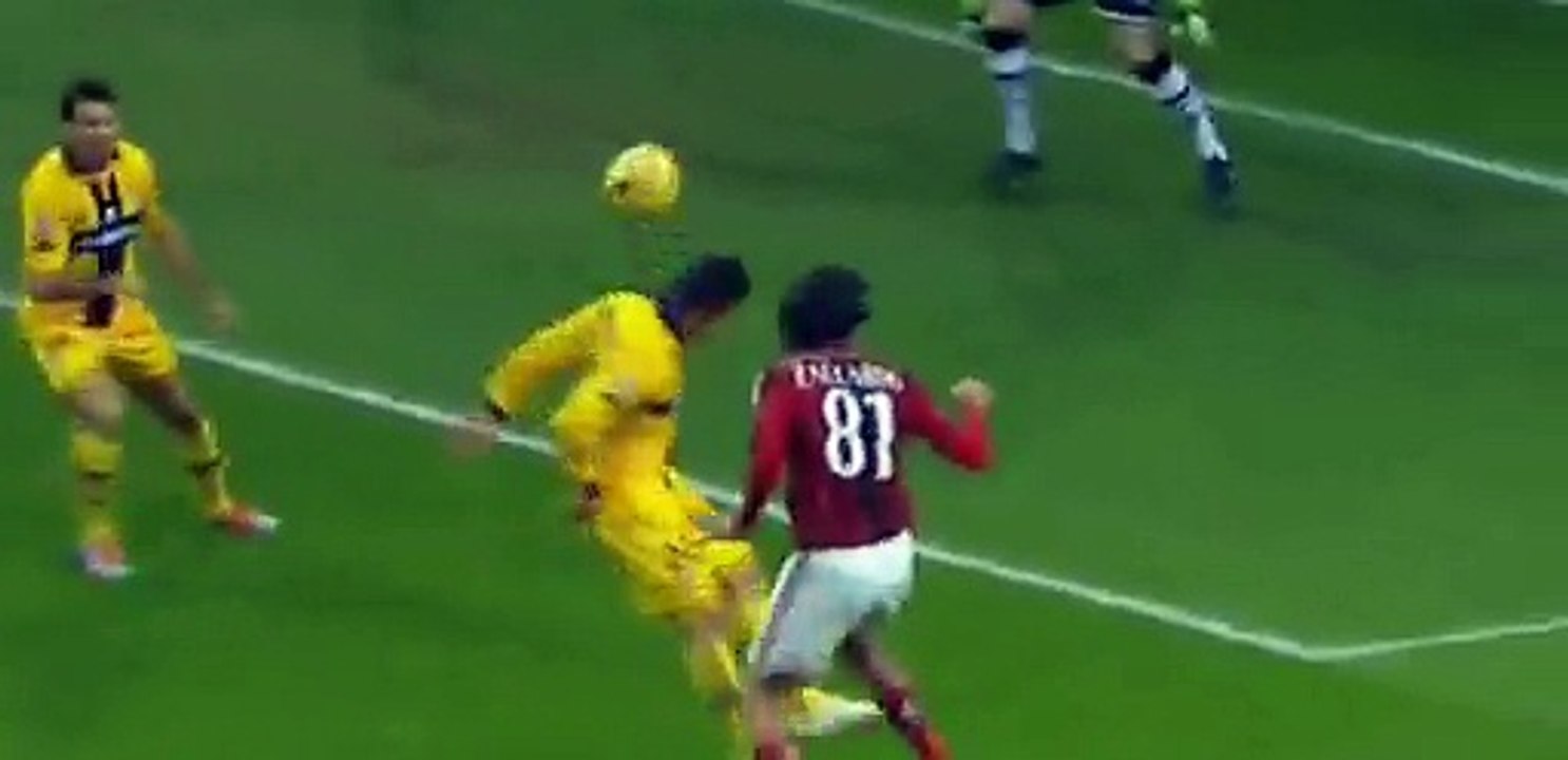 Goal Menez J. (Penalty) - AC Milan 1 - 0 Parma -  Serie A - 01/02/2015