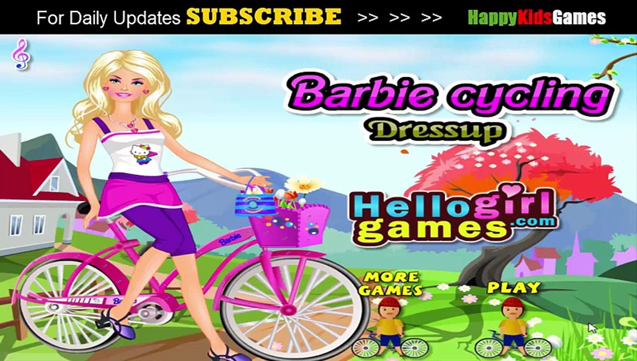 Barbie Games - BARBIE CYCLING DRESS UP GAME - Play Barbie Games Online -