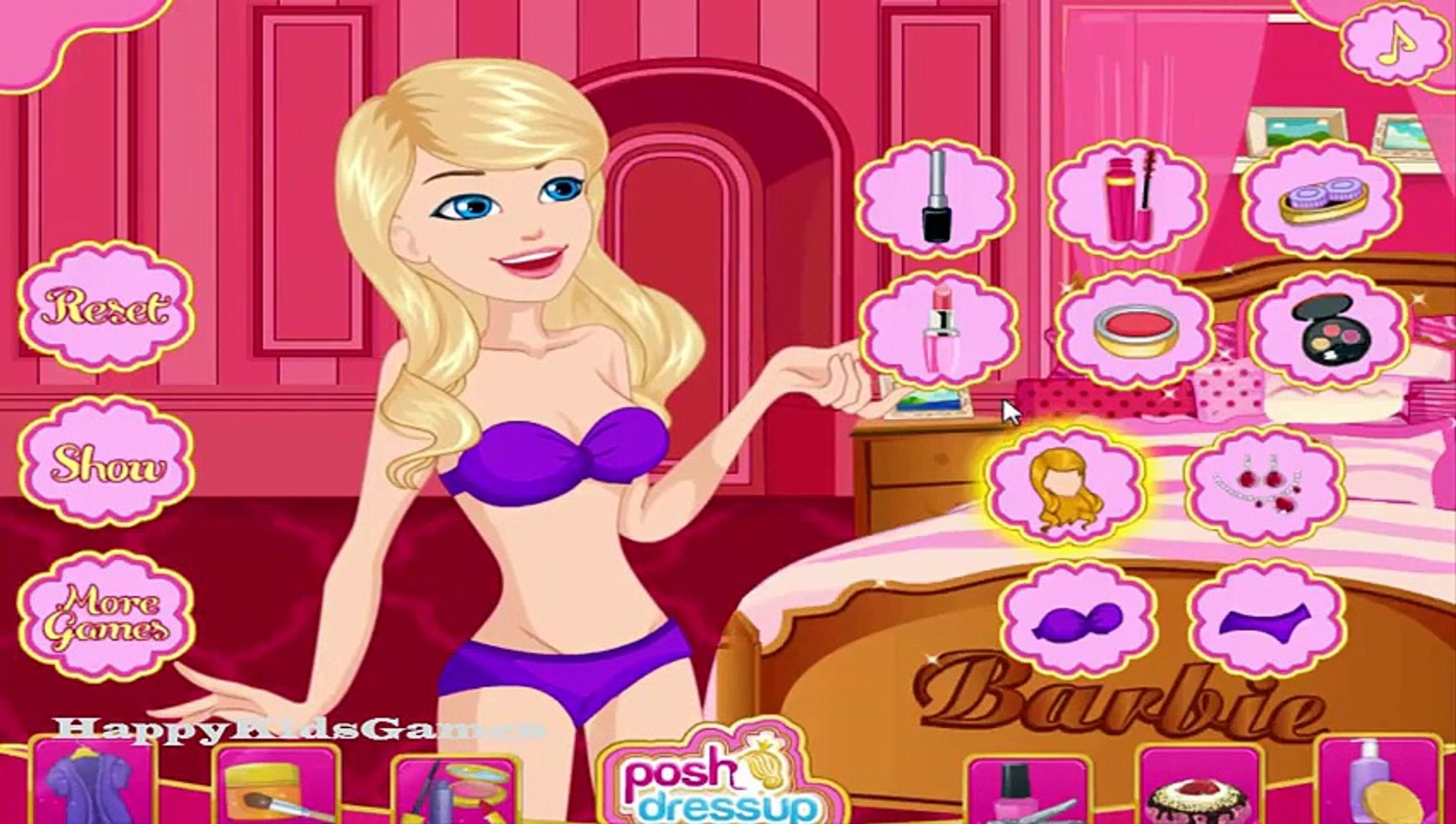 Barbie Games - BARBIE DRESS UP PARTY GAME - Play Barbie Online - - video