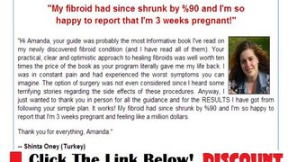 Fibroids Miracle Uterine Fibroids Natural Treatment + Discount