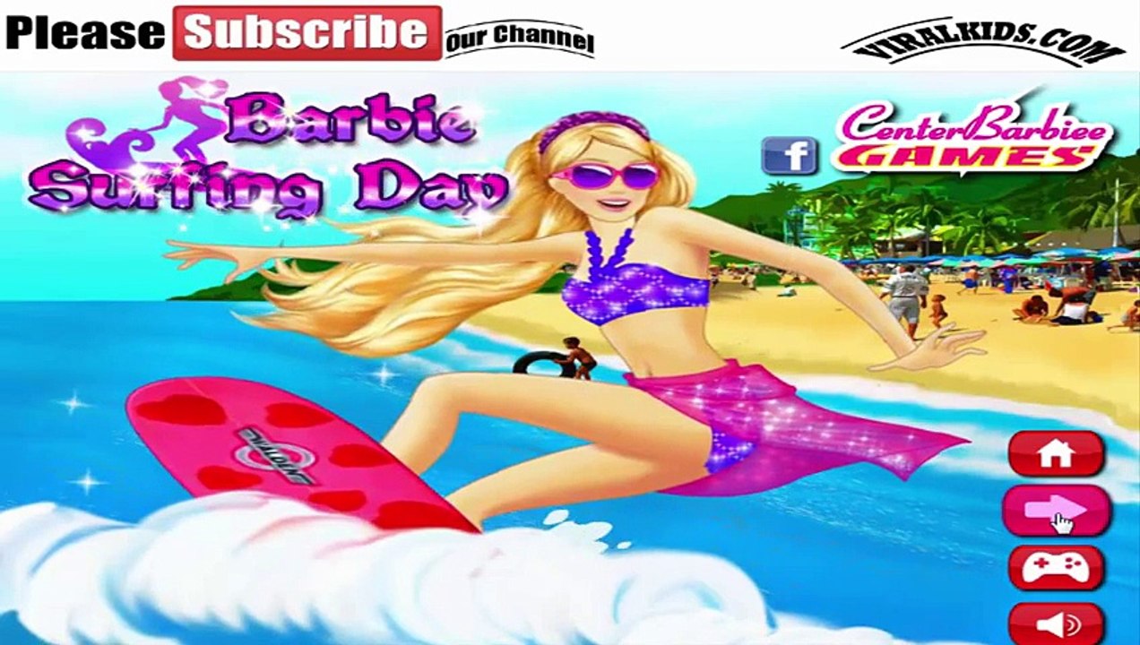 Barbie Games - BARBIE SURFING DAY GAME - Play Free Barbie Girls Games Online (1)