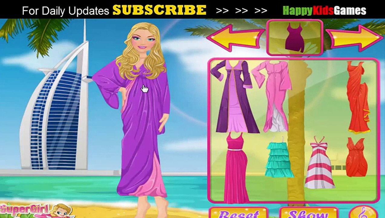 Barbie Games - BARBIE VISITS DUBAI GAME  - Play Barbie Games Online -