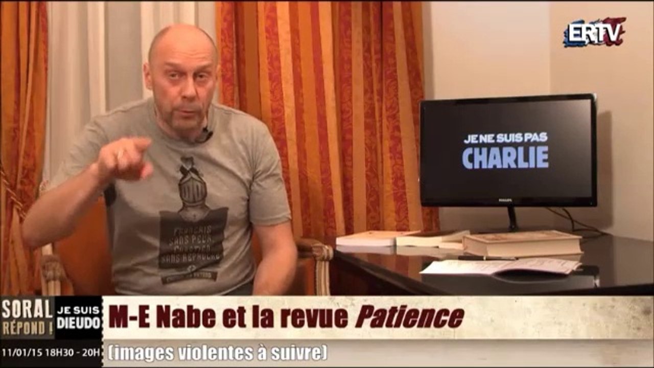 "Patience" fait transpirer de peur Alain Soral (sous les bras)