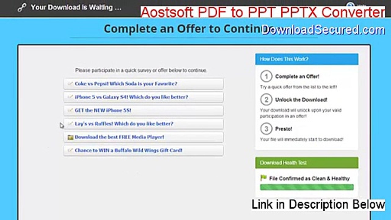 Aostsoft PDF to PPT PPTX Converter Key Gen - Free of Risk Download [2015]
