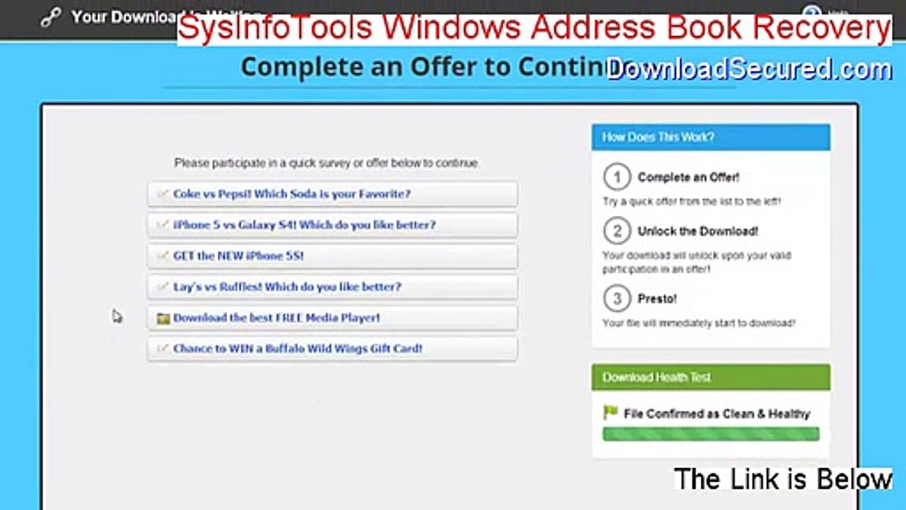 SysInfoTools Windows Address Book Recovery Free Download - Legit Download (2015)