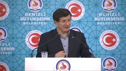 Davutoğlu: "Denizli'yi Türk Ekonomisinin Önemli Bir Atardamarı Haline Getirmek İstiyoruz"