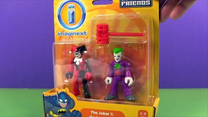 Imaginext Joker & Harley Quinn, A Batman Toys Adventure Story!