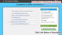 BlackBerry Backup Extractor Download [blackberry backup extractor review]