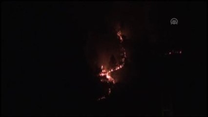 Alaplı İlçesinde Çıkan Orman Yangınını Söndürme Çalışmaları Devam Ediyor