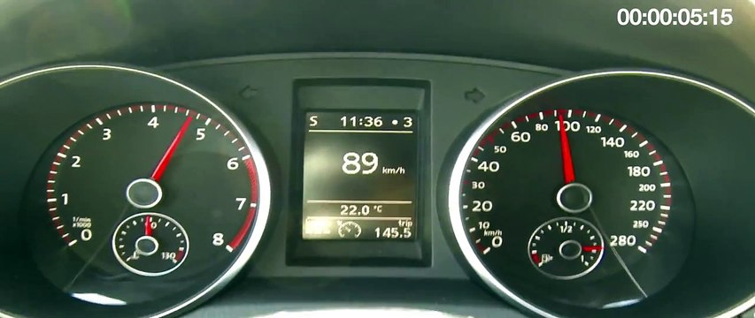 VW Golf GTI Edition 35 0-200 kmh [300 PS Stage1]