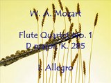 W.A. Mozart - Flute Quartet No. 1 in D major K. 285 - I. Allegro