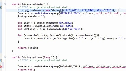 Android Application Development - 122 - Getting a Specific Entry