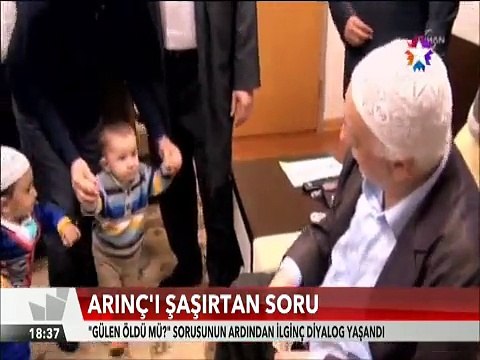 Bülent Arınç Fethullah Gülen Öldü mü sorusu karşısında ne diyeceğini bilemedi