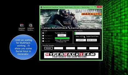 Battlefield Hardline MultiHack Trainer V3.1.0.1 New Method 2015 | 100% Working