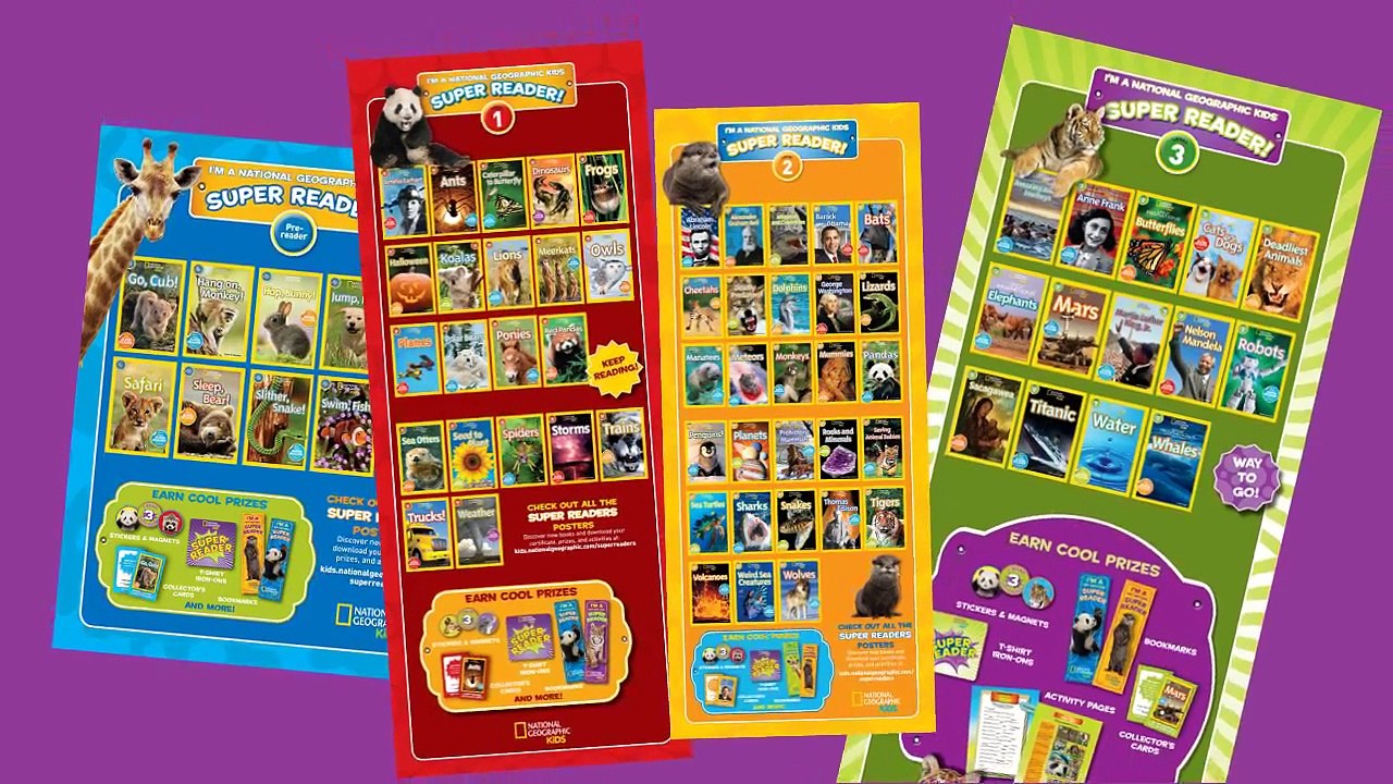 National Geographic Kids Super Readers 2015