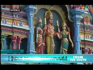 Hindus celebrate Thaipusam