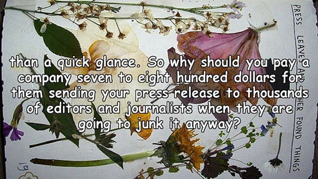 Press Release: Why SEO Experts Should Not Use Press Releases